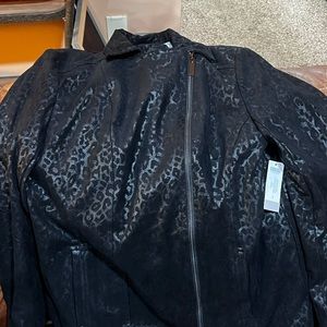Chicos leopard print jacket